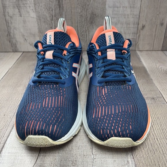 Asics GEL-Pulse 11 Women's Running Shoes Mako Blue Coral Size 8.5 1012A467 - Picture 3 of 11
